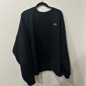 Alo yoga accolade crew neck sweatshirt